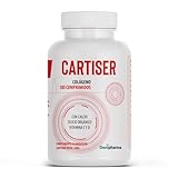 Cartiser - Colágeno hidrolizado con Magnesio 180 comp. - Elimina el dolor muscular y articular y fortalece pelo, piel y uñas - Con Calcio, Silicio Orgánico y Vitaminas C y D - Sin Gluten