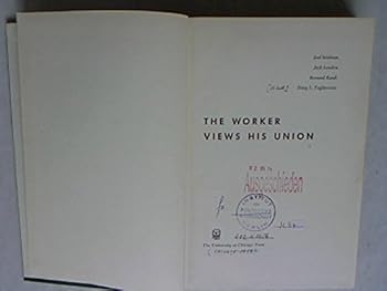 Hardcover The Worker Views His Union Book