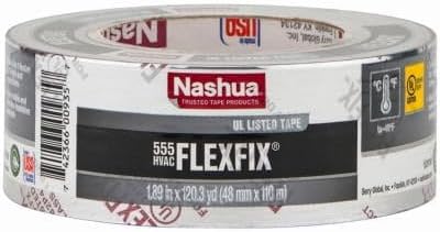 Nashua 1.89 in. W x 120 yd. L Black Duct Tape