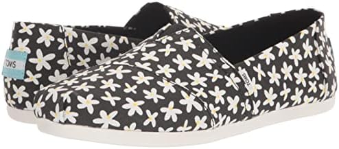 TOMS Women's Alpargata CloudBound Loafer Flat, Black Sun Daisies, 7.5 | Image 6