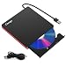 Produktbild Cocopa Externer DVD-Player, USB 3.0, Laufwerk zum Brennen und Abspielen von CDs und DVDs schwarz Schwarz BT669
