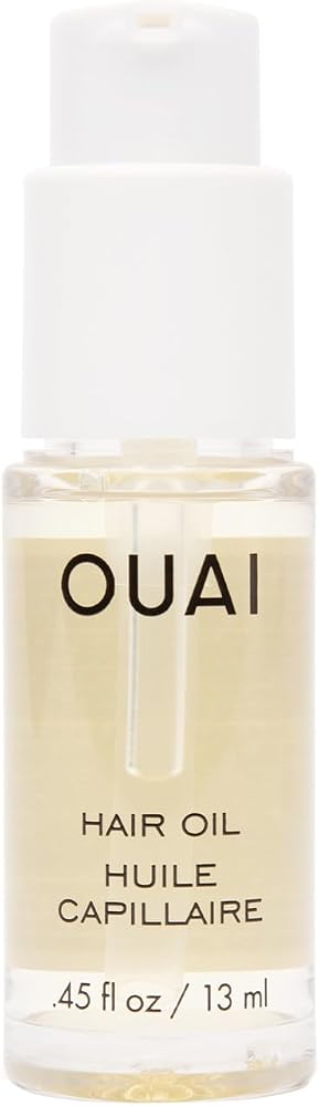 OUAI Hair Oil with Heat Protectant, Frizz Control (Travel Size)