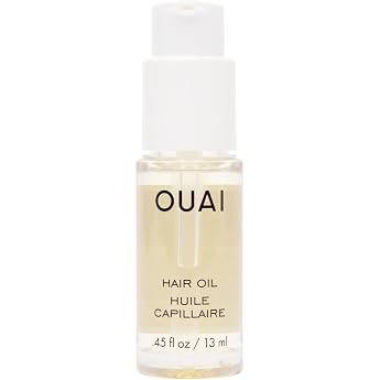 OUAI Travel Size Hair Oil - Heat Protection Oil for Frizz Control - Gives