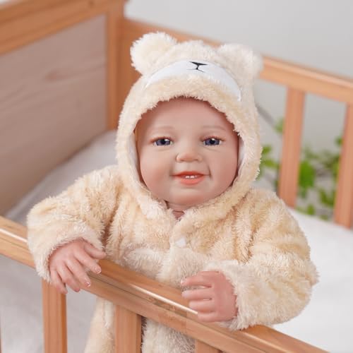 Muñeca bebé realista BABESIDE 20 pulgadas con accesorios miniatura 2