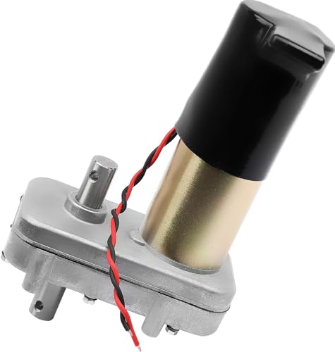 RV Power Gear Slide Out Motor, PN 523900 523143 523983 521976 Motorhome Replacement Gearbox Motor | in-Wall Dual Shaft, 131:1 Gear Ratio, 12V DC, Fit for Lippert | Fit for RV Caravans