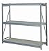 Lyon DD67213SP 3 Tier Pre-Engineered Bulk Storage Rack Starter with Particle Board, 60" Width x 36" Depth x 72" Height, Dove Gray