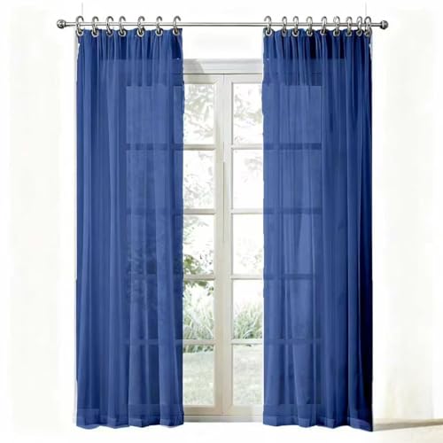 Rideaux transparents pour chambre protégeant des regards sans perdre la lumière - 2