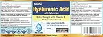 Herba Supplément à l'acide hyaluronique 200mg - 100 Capsules 100% Pureté Capsules d'acide hyaluronique avec vitamine C pour soutenir la santé des articulations et des os
