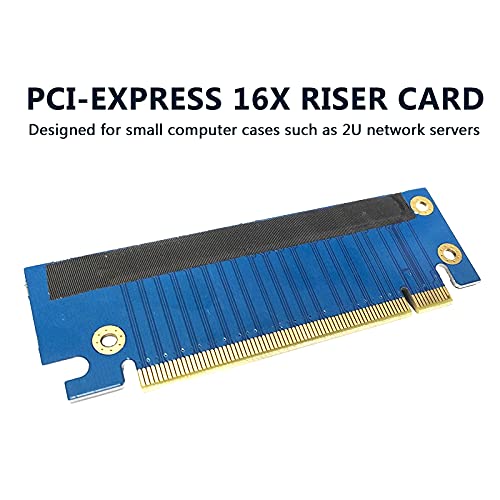 WLGQ PCIe X16 90 Male to Female Degree Riser Card Steering Card, PCI Express PCI-E Adapter Card Slot Protection - Thumbnail 7