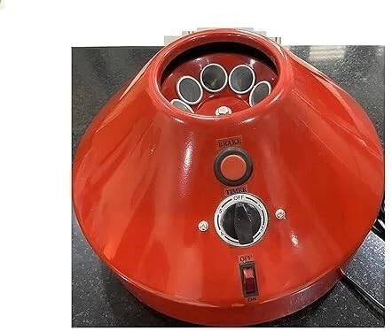 TUF - Electrical Nova Centrifugal Milk Testing Machine for 8 Tests | Gerber Milk Fat Testing Centrifuge | 1440 RPM Electric Motor | Timer & Brake | Laboratory & Dairy Testing Equipment