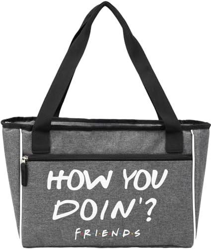 Popfunk Friends How You Doin'? Quote Soft Sided Insulated Tote Cooler Bag