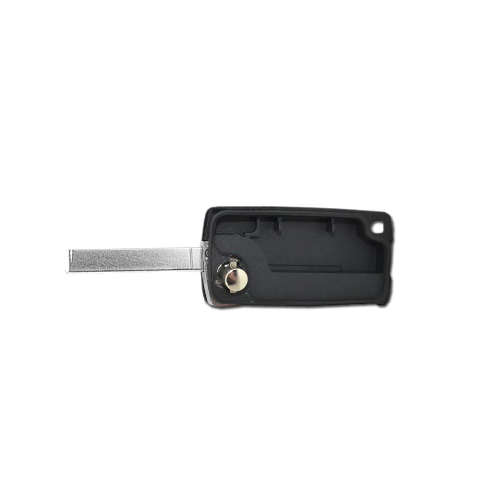 Guscio Chiave per Peugeot 807 1007 Citroen C8 Fiat Ulysse | 4 Tasti | Modello senza allogio batteria | Telecomando