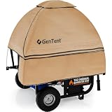 GenTent Universal Open Frame Generator Tent, Tan, Original - Standard