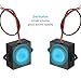 uxcell 4Pcs Speaker 3 Watt 4 Ohm Mini Speaker Micro Speaker with JST-PH2.0 Interface for Small Electronic Projects Advertising Machines LCD TV Monitors