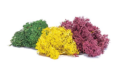 Hornby R7196 Lichen - Autumn Mix for Model Railway OO Gauge, Model Train Accessories for Adding Scenery, Dioramas, Woodland, Buildings and More, Model Making Kits - 1:76 Scale Model Accessory
