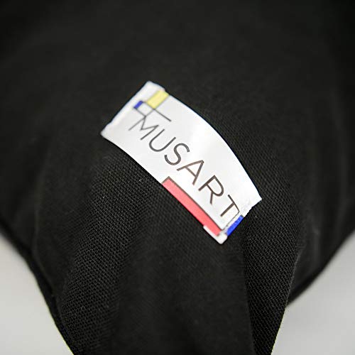 Musart Decorative Square Throw Pillow Case Cushion Cover Jacquard Weave Fabric Premium Cushions For Sofa Or Bedroom 18 X 18 Inches Vincent Van Gogh Almond Blossoms Made In France #TOP3