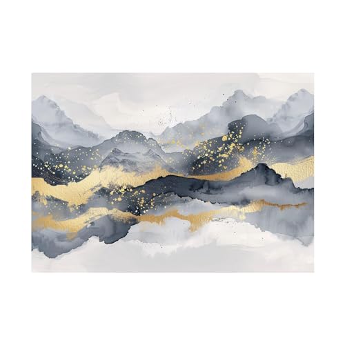 Impression sur toile décoration murale moderne 80x120cm sans cadre pour salon