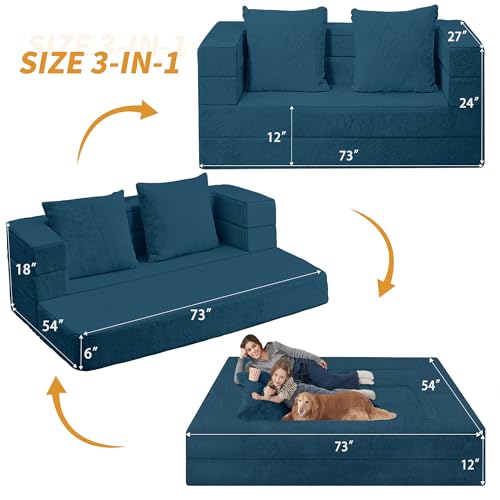 Catálogo de Sofa Cama Azul los más solicitados. 30 Imagen adicional