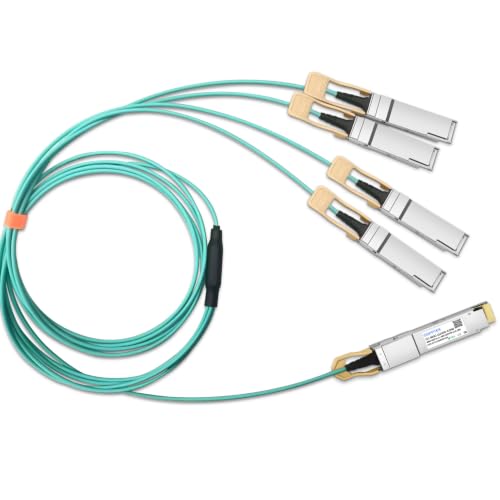 400G QSFP-DD to 4*100G QSFP56 Active Optical Cable for NVIDIA, 20M (65.6ft)