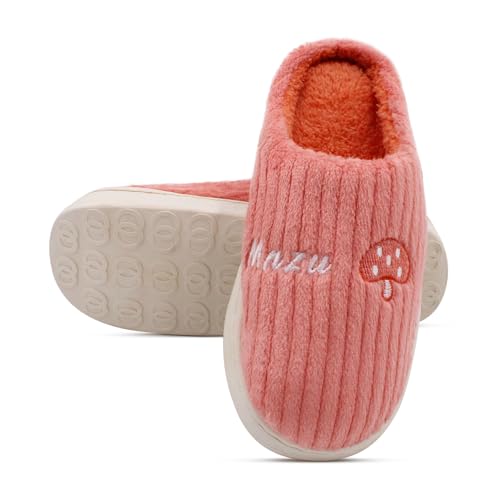 Image of VRITRAZ Women's Comfort Slip On Closed Toe Warm Winter with Cute Design print House Clog Indoor Slipper