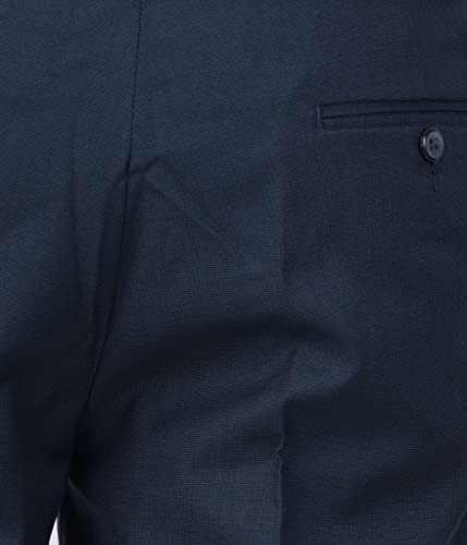 Image of Mc Henry Men's Regular Fit Wrinkle Free Stretchable Formal Trousers for Men