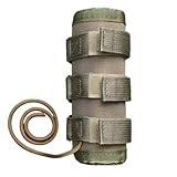 NITIIKA Heat Resistant Suppressor Cover (5/6/7 inch) with Microfiber Sleeve, Heat Insulation Suppressor Cover for Hunting Fireproof Suppressor Wrap (7 inch)