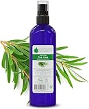 VOSHUILES   Hydrolat de Tea Tree COSMOS   Eau Florale Arbre à Thé Purifiante et Apaisante pour Soins de la Peau et Cheveux   100% Pur et Naturel   100 ml