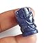 Myhealingworld Natural Sodalite Stone Healing Good Luck Charm Ganesha Statue, Tiny Ganesh Statue Ganesha Statue for Gift Beautiful Handcrafted Ganesha Idol Pocket Ganesh Statue Sculpture