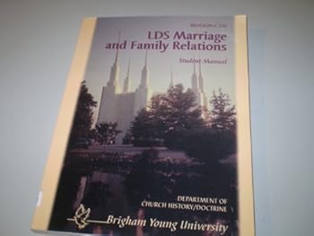 Paperback LDS marriage and family relations: Student manual Book