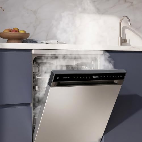 Miniatura 8 de Cecotec Lavavajillas 60 Cm Libre Instalación Bolero Aguazero 6550 Inox