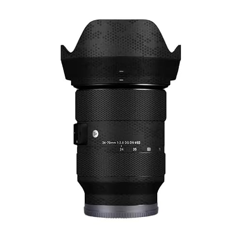 �ɓK������ Sigma Art 24-70mm F2.8 DG DN�p �\�j�[�}�E���g�J���������Y�X�e�b�J�[ �R�[�g���b�v �ی�t�B���� �{�f�B�v���e�N�^�[ �f�J�[���X�L�� 1:2.8 24-70 2.8(�}���o�u���b�N)