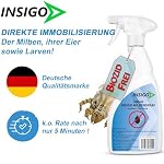 NEU Biozidfreie Milben Abwehr 750ml – Mittel für Hausstaubmilben abwehren – Milbenspray für Matratzen – Fleckenfrei – Milben Spray INSIGO – Bild 3