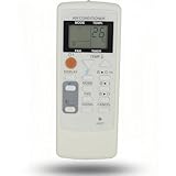 Universal Replacement Remote Control Compatible for Sharp CV-2P10SC CV-2P10SX CV-P12PX CRMC-A775JBEZ CV-P10RC CRMC-A705JBEZ Air Conditioner