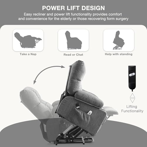 Sillón reclinable con función eléctrica y control remoto miniatura 3