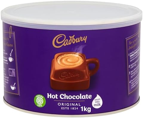 Cadbury Hot Chocolate original drink Large 1kg Tub