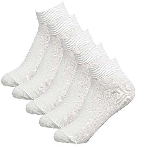 Image of Presents Kids School Uniform White Color Ankle Length Socks for Boy's and Girl's