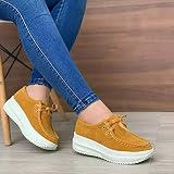 Cómodo: zapatos ligeros y cómodos. Pisos como este Asegúrese de mantenerse equilibrado con su plataforma nivelada. Con qué niveles son, seguramente mantendrás tus pies felices y elegantes.