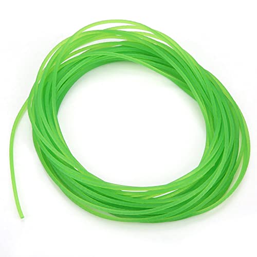 Yosoo Health Gear Polyurethan Rundriemen für Antriebsgetriebe, 2mm bis 12mm Durchmesser, Hochleistungs PU Übertragungsriemen, Urethan Material