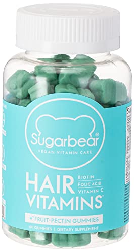 Sugarbear Hair Vitamin Gummy 2 Month Supply Extra Strength Biotin...
