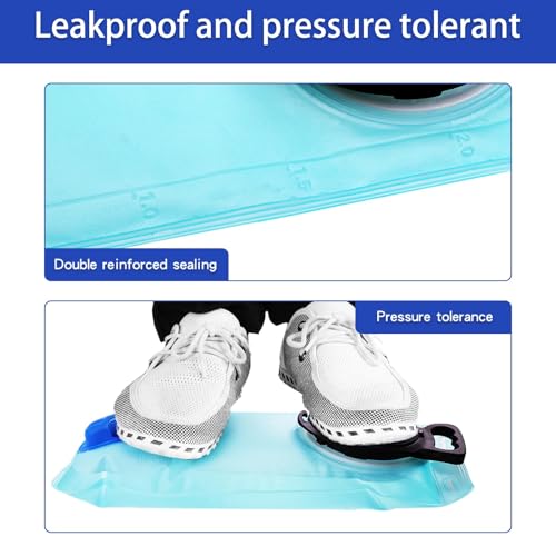 Image of Hydration Bladder, 1.5-2-3L Water Bladder for Hiking Backpack, BPA-Free Leak Proof Water Reservoir Storage Bag, Water Pouch Hydration Pack for Camping Cycling Running