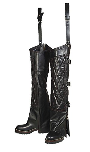 Amazon | カドヤ(KADOYA) バイク用レザー レッグカバー RIDEWADER-EVO