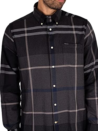 Barbour Dunoon Taillored Shirt Graphite LG4