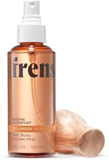 Being Frenshe Hair, Body & Linen Mist - Cashmere Vanilla Scent - 5 fl oz | Multi-Use Body Spray with Essential Oils for Hair, Skin & Fabric
