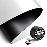 Projector Screen Material Fabric 69x118 inch for Max 130 inch 16:9 Projection Screen DIY, Black Backing 4K Ultra HD Front Projection EVA Polymer Material (White)