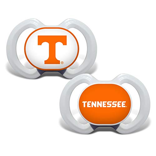 BabyFanatic Pacifier 2-Pack - NCAA Tennessee Volunteers - Officially Licensed League Gear