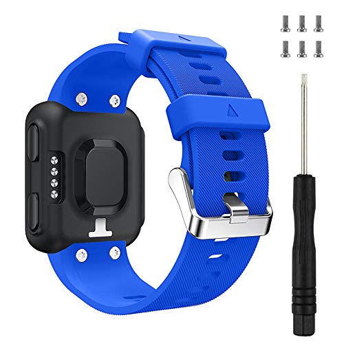 ACTECH Bransoletka kompatybilna z Garmin Forerunner 35 / Garmin Forerunner 30 / Garmin Forerunner 35J/Garmin ForeAthlete 35J, silikonowy pasek zapasowy