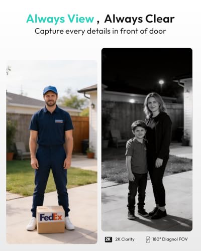 Smart Video Doorbell with Hardwired Connection