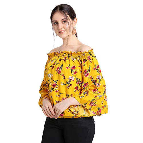 Image of OOMPH! Women's Crepe Off Shoulder Top