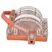 YUEYASHUX Disconnect Knife Switch Copper Transparent Shell Double Throw Breaker AC 380V for Industrial and Domestic Use