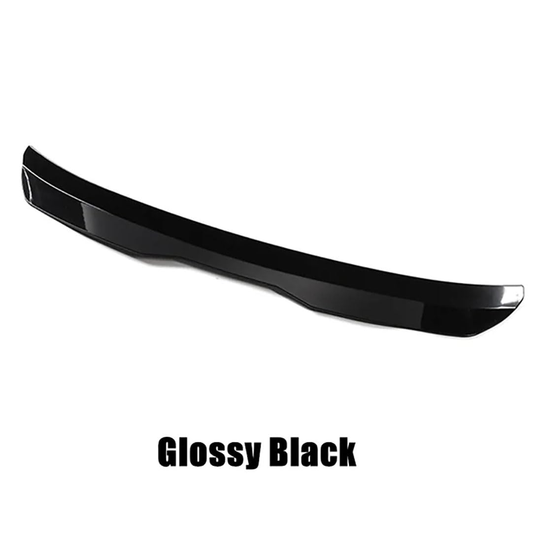 Spoiler Posteriore per alettone sul Tetto dell'auto per VW Golf 5 MK5 R32 GTI R, Spoiler Posteriore per berlina in ABS, Nero Lucido/Aspetto in Fibra di Carbonio,Glossy Black